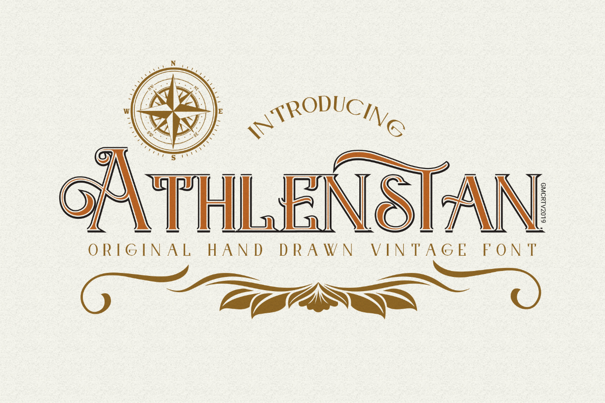 Athlenstan Font Poster 1