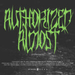 Authorized Font Poster 3