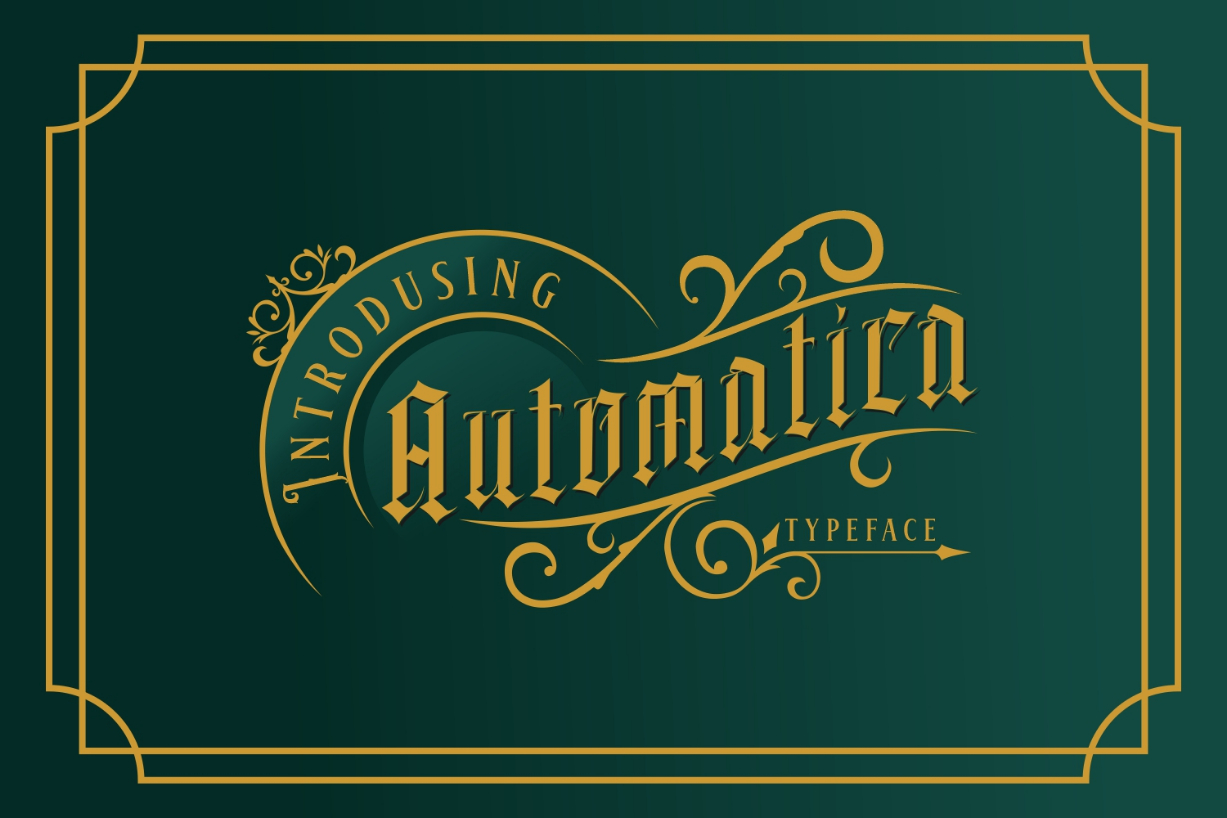 Automatica Font Poster 1