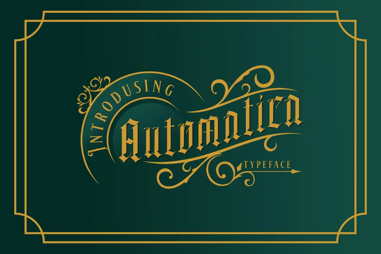 Automatica Font Poster 1