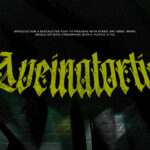 Aveinatortia Font Poster 1