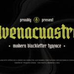 Avenacuastra Font Poster 3