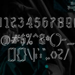 Avestrava Outermost Font Poster 10