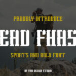 Bead Fhash Font Poster 3