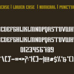 Bead Fhash Font Poster 7