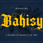 Bahisy Font Poster 3