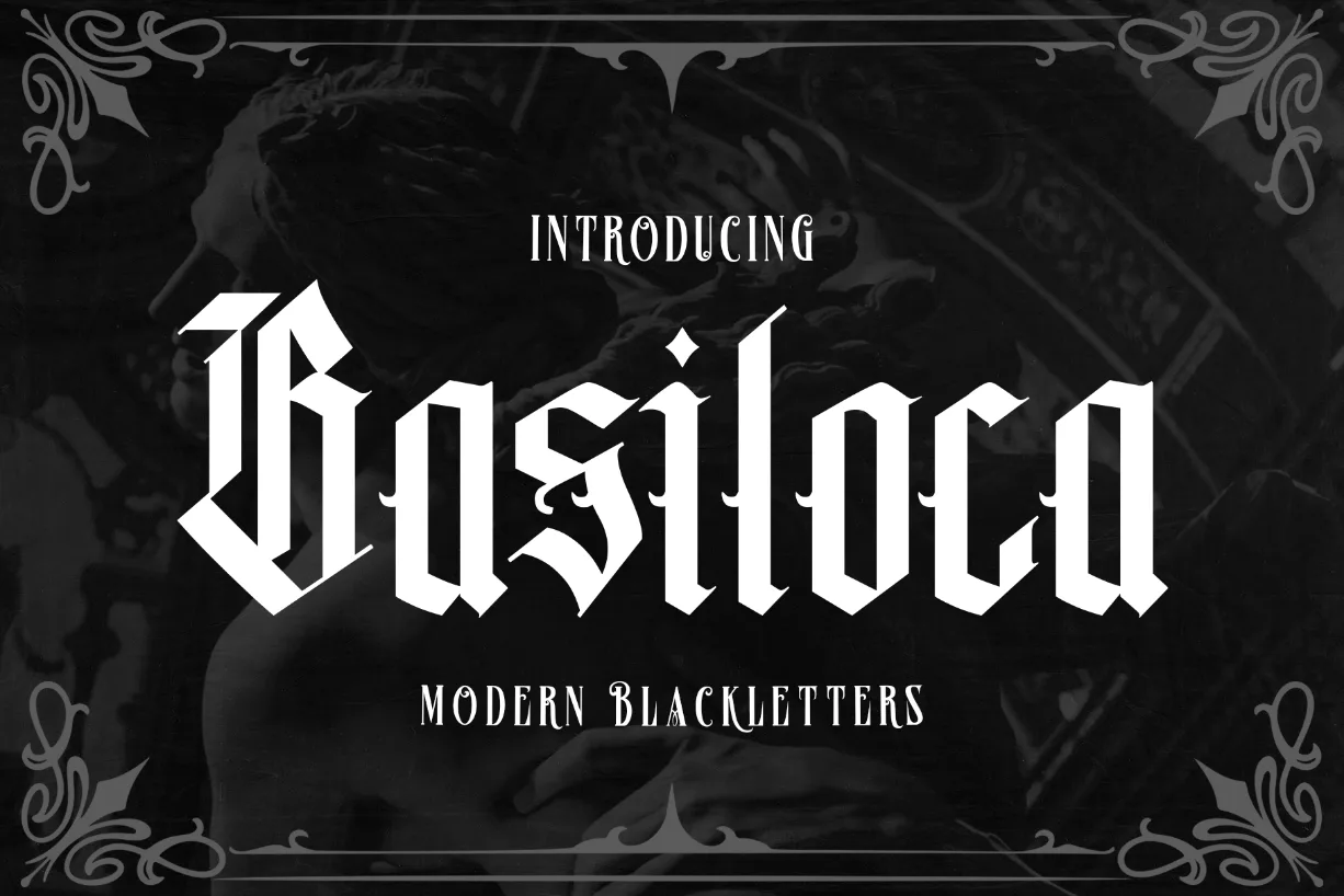 Basiloca Font Basiloca Font Poster 1