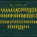 Bathory Font Poster 6