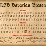 Bavarian Brezen Font Poster 4