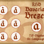 Bavarian Brezen Font Poster 5