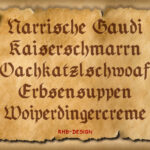 Bavarian Brezen Font Poster 8