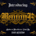 Bayone Font Poster 3