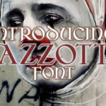 Bazzotte Font Poster 3