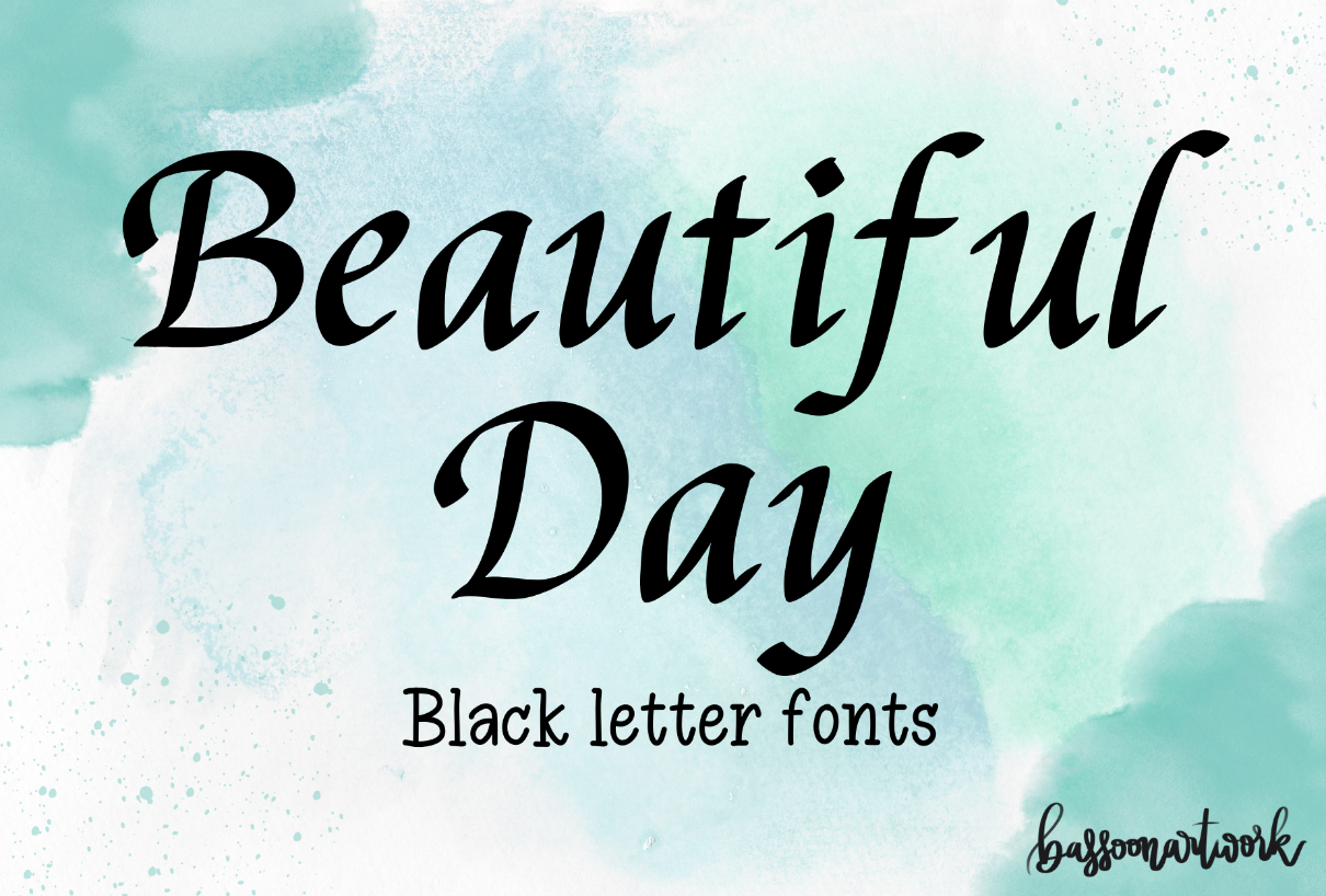Beautiful Day Font