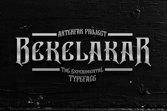 Bekelakar Font