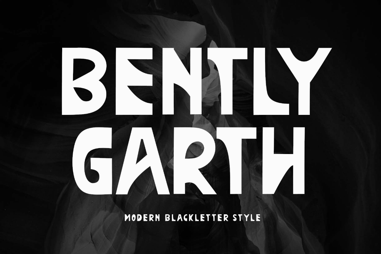 About Bently Garth Font Poster 1