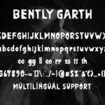 About Bently Garth Font Poster 8