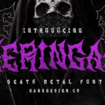 Beringas Font Poster 3