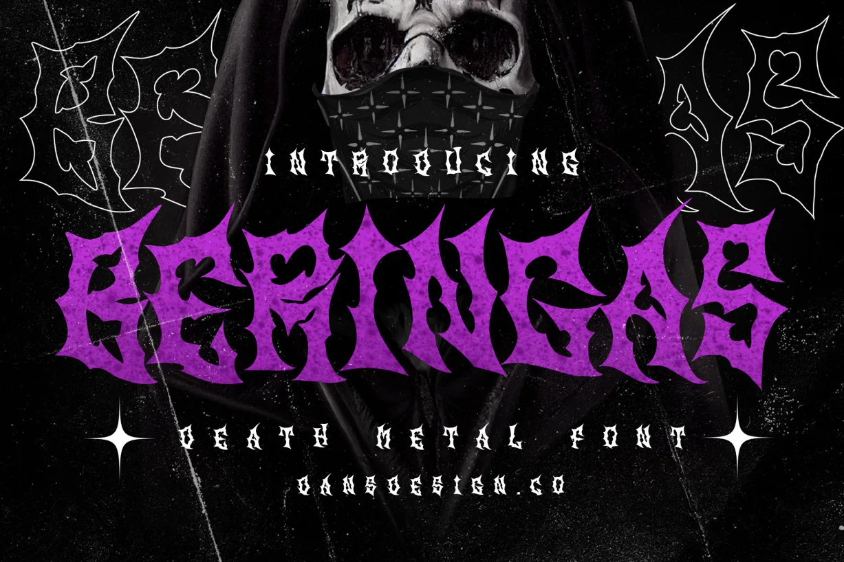 Beringas Font Beringas Font Poster 1
