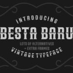 Besta Baru Font Poster 1