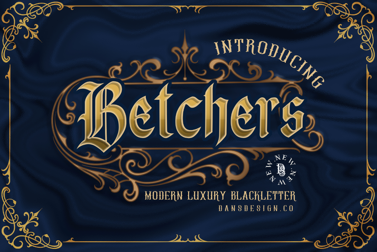 Betchers Font Poster 1