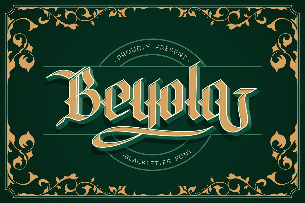 Beyola Font Poster 1