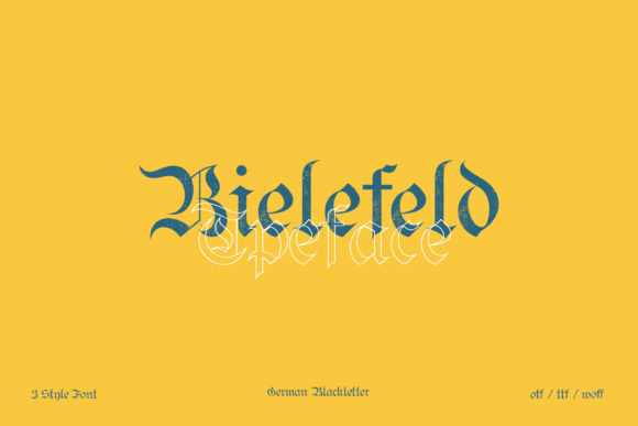 Bielefeld Font