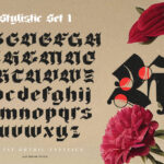 About Big Fat Gothic Font Poster 9