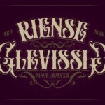Birstein Font Poster 2
