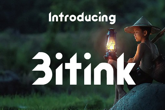 Bitink Font Poster 1
