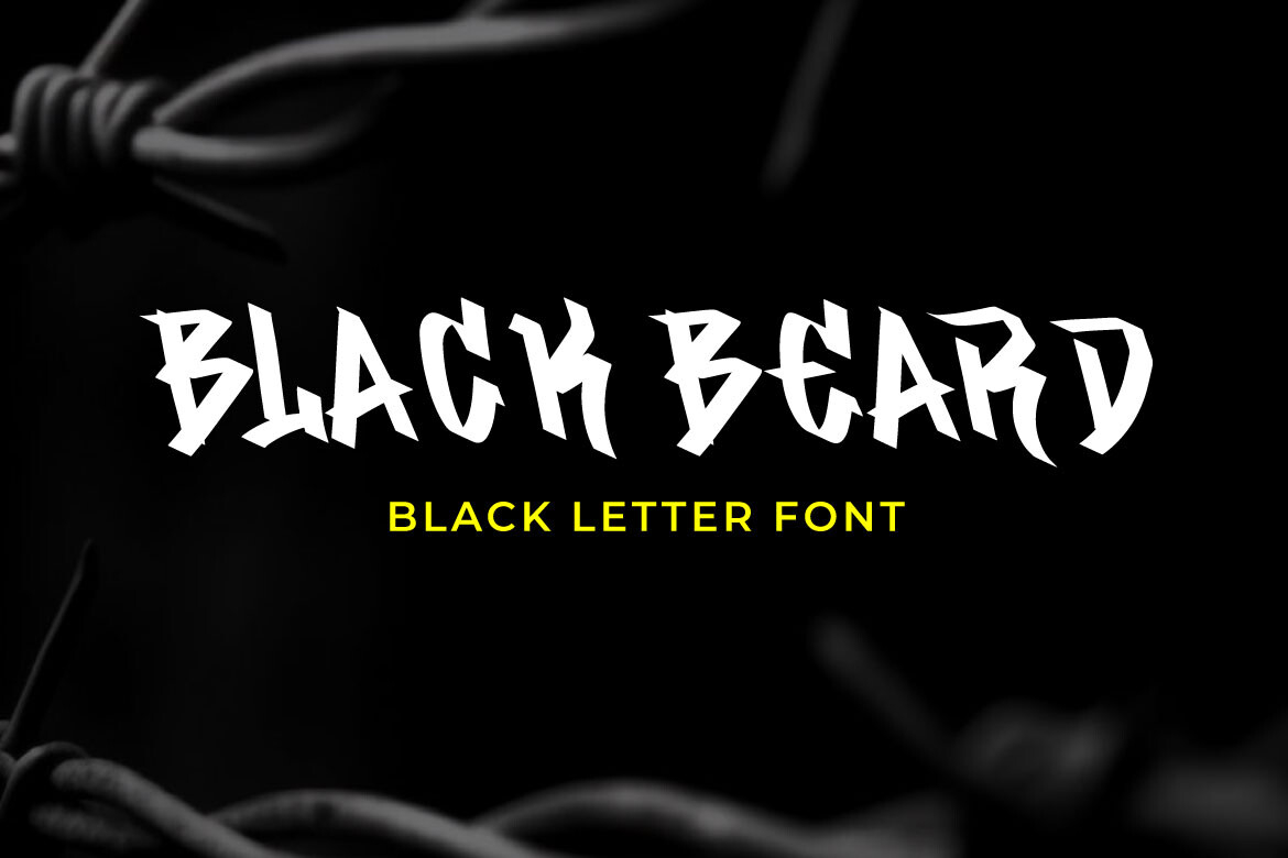 Black Beard Font