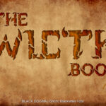 Black Dogma Font Poster 3