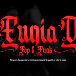 Black Jack Font Poster 5