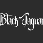 Black Jaguar Font Poster 3