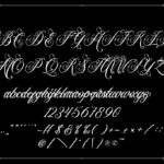 Black Majestic Font Poster 7