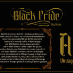 Black Pride Font Poster 4