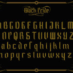 Black Pride Font Poster 9