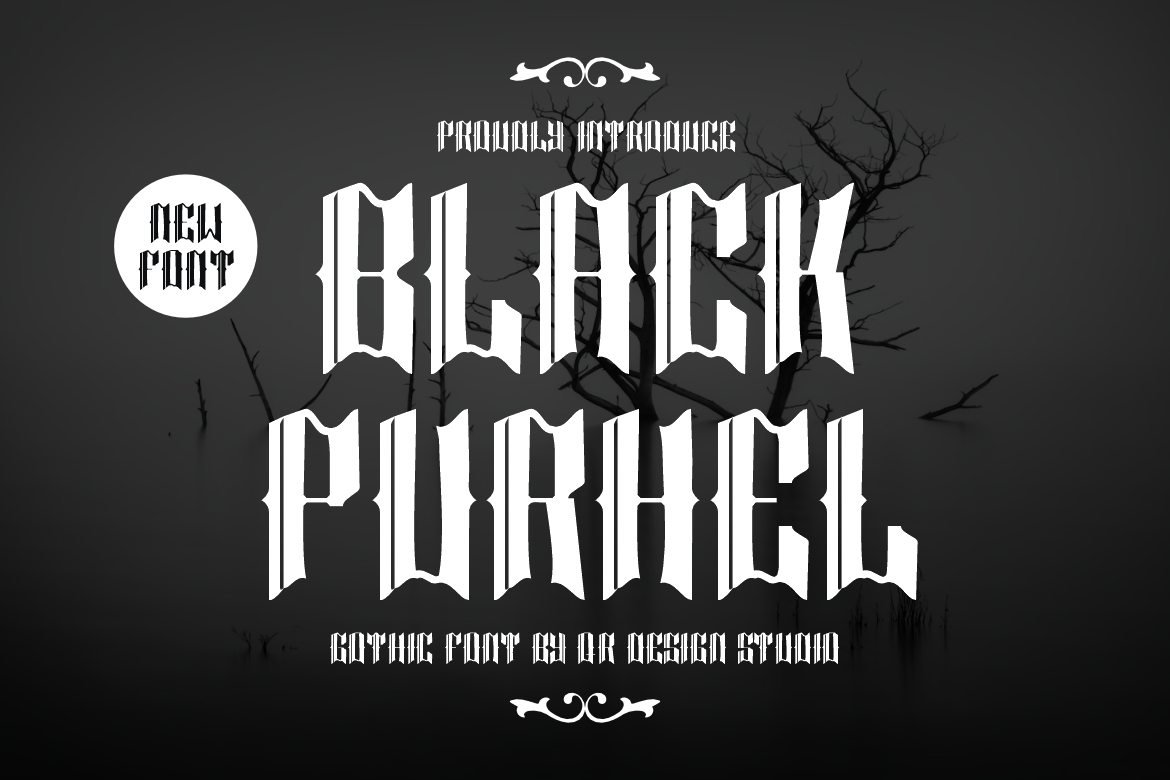 Black Purhel Font