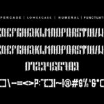 Black Purhel Font Poster 6