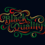 Black Quality Font Poster 3