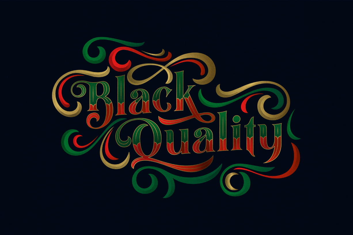 Black Quality Font