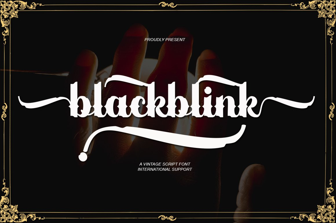Blackblink Font