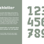 Blackhead Font Poster 5
