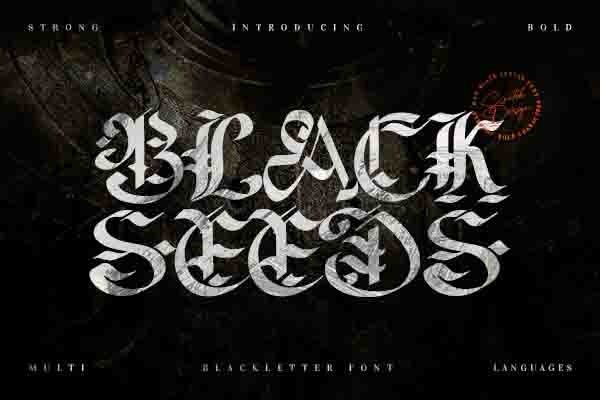 Blackseeds Font