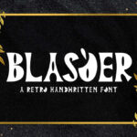 Blasqer Font Poster 3