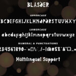 Blasqer Font Poster 9