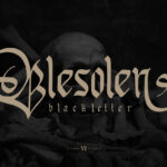 Blesolen Font Poster 3