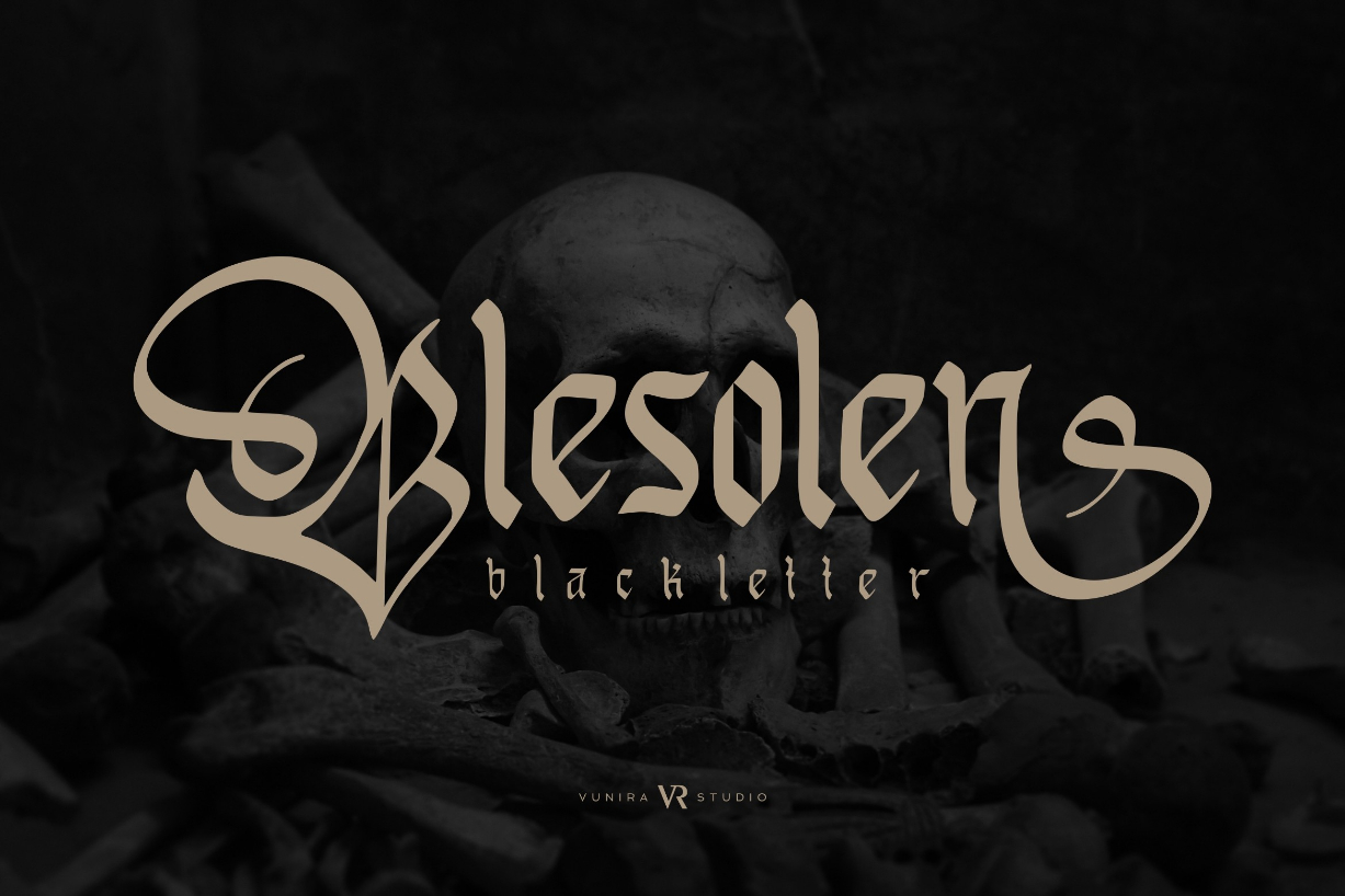 Blesolen Font