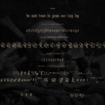 Blesolen Font Poster 8