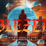 About Blezed Font Poster 3